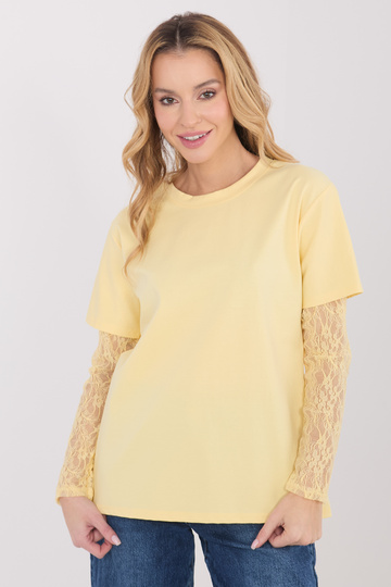 Blūze gaiši dzeltena