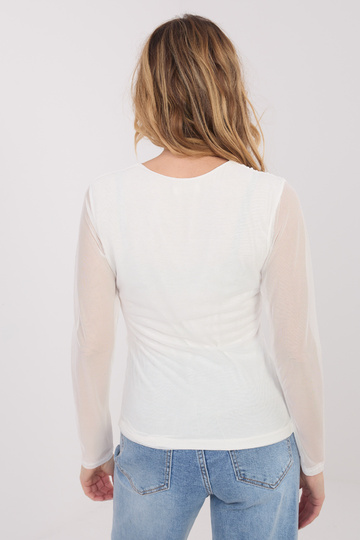 Sieviešu balta blūze 2