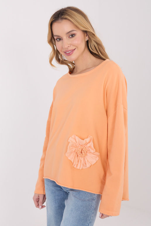 Gaiši oranža IT blūze