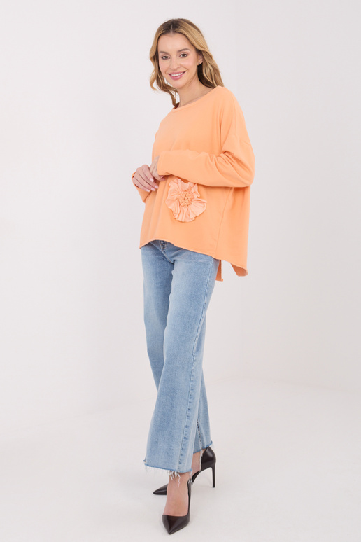 Gaiši oranža IT blūze