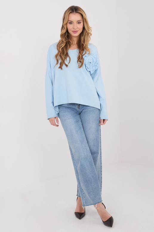 Gaiši zili IT T-krekli