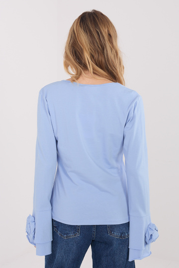 Gaiši zila IT blūze