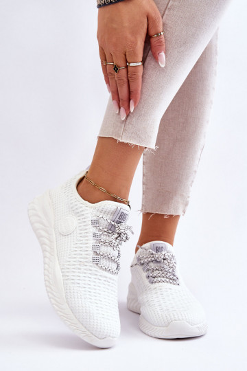  Sportiska stila apavi Memory Foam Big Star HH274296 baltas krāsas