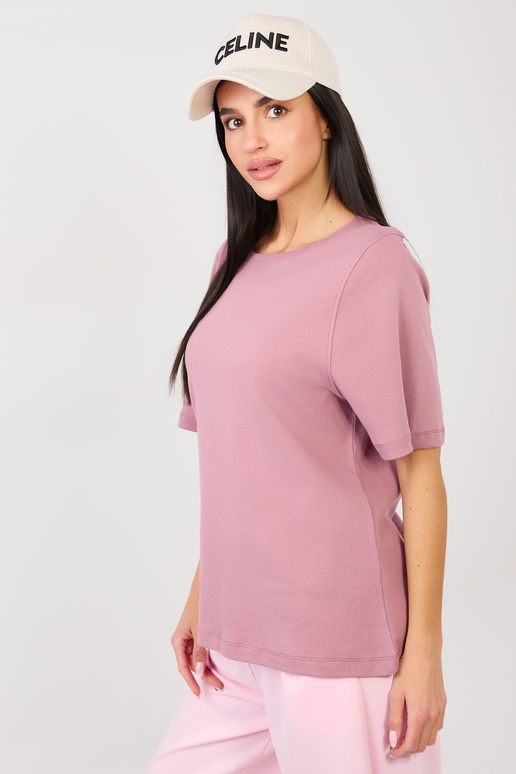 T-krekli ar īsām piedurknēm tumši rozā