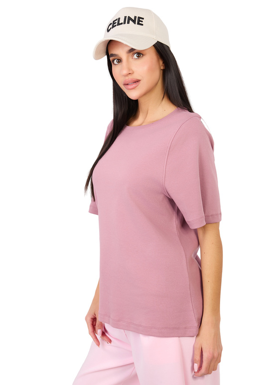 T-krekli ar īsām piedurknēm tumši rozā