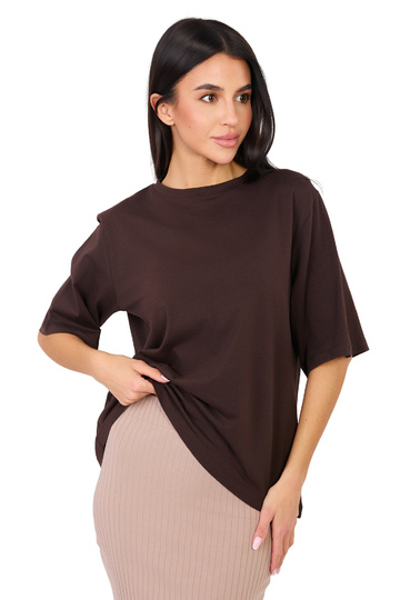Tumši brūnas T-krekli 2