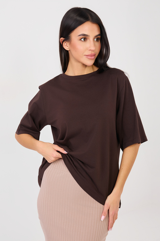 Tumši brūnas T-krekli