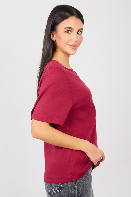 Bordo krāsas T-krekli