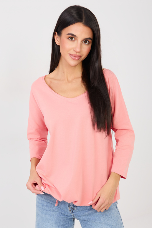 Persiku krāsas RV BZ blūze