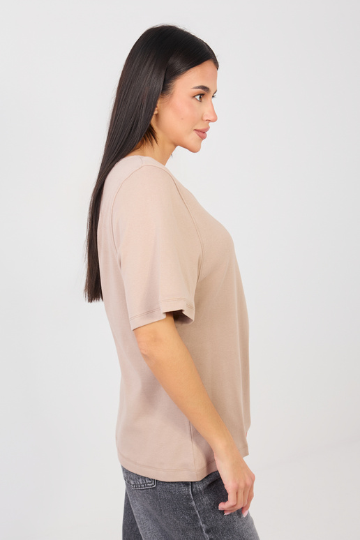 Tumši smilškrāsas T-krekli