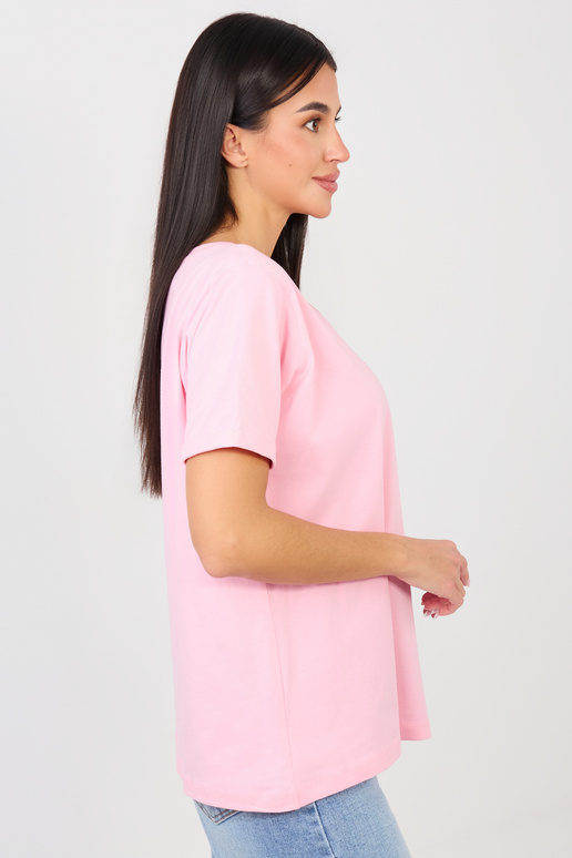 Īsroku krekliņi gaiši rozā