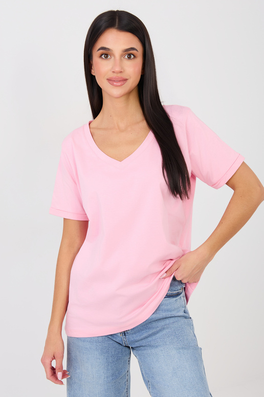 Īsroku krekliņi gaiši rozā