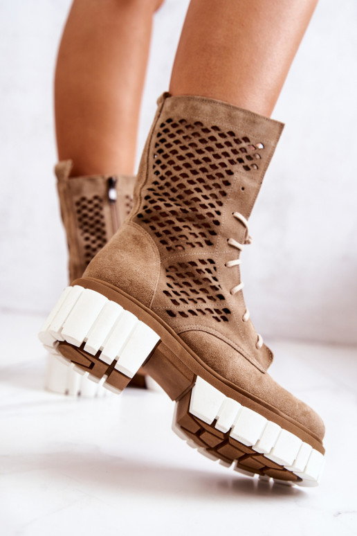    zābaki Nicole brūnas krāsas 2706