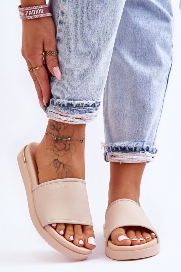  Čības ar platformu Big Star LL274933 smilšu krāsas 2