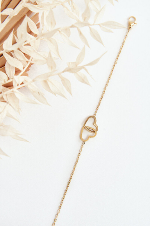 Aproce ar sirdīm Zelta krāsas