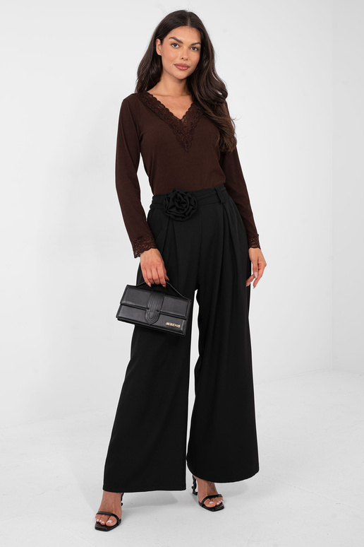 Blūze tumši brūnā krāsā