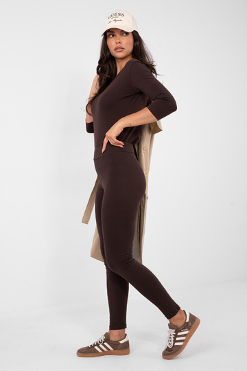 Legingi tumši brūni