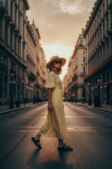 sieviešu čības  Melns Fiorisse 2