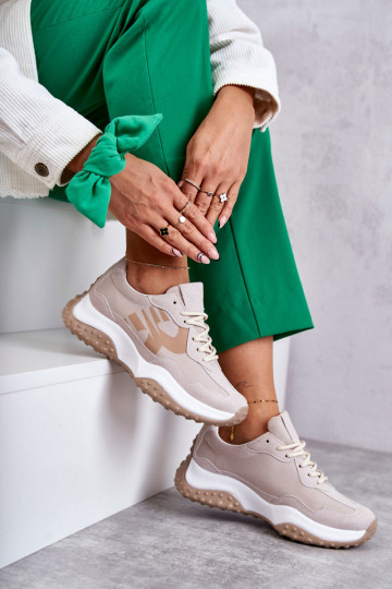  sporta apavi šņorējami smilšu krāsas Tolea