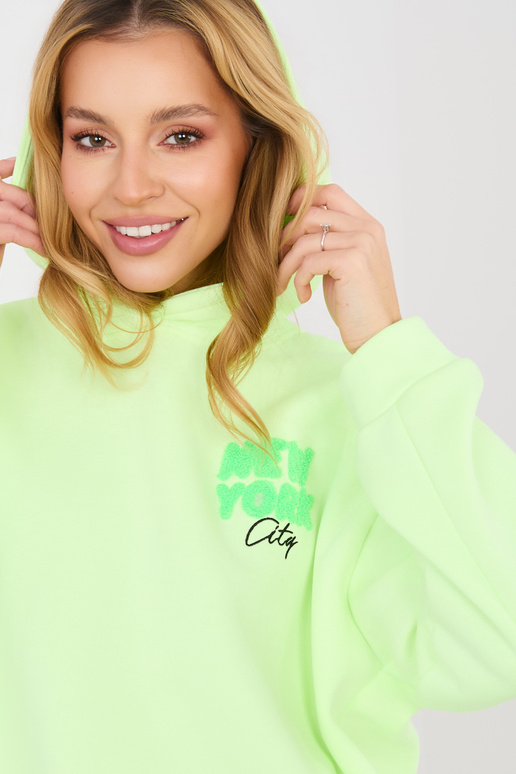 Fluorescējoša zaļa jaka