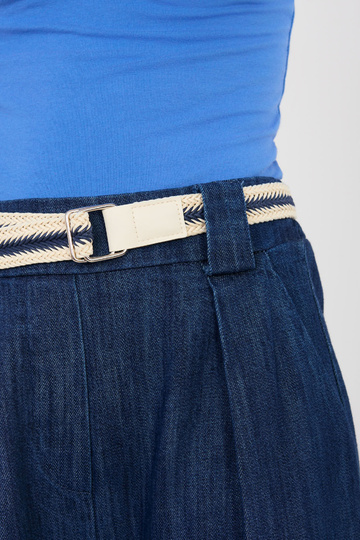 Džinsa bikses zilā krāsā 2