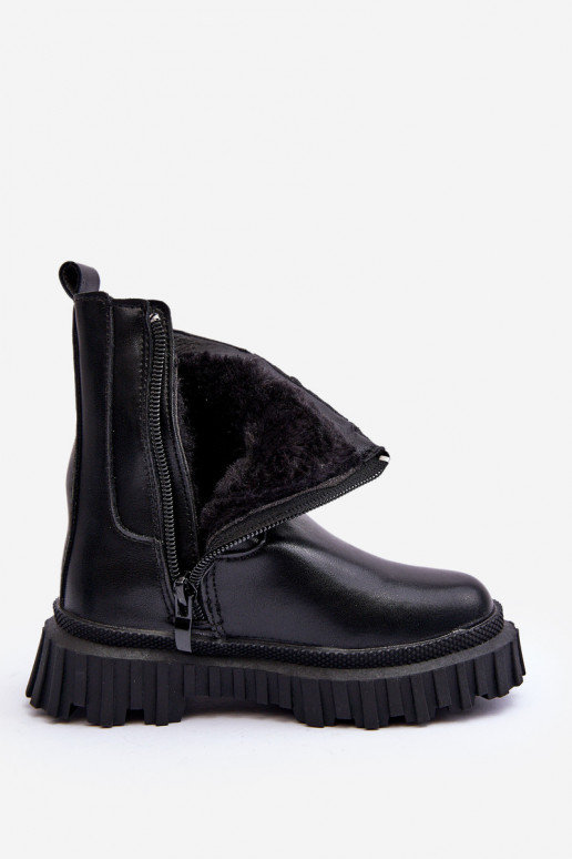 stilīgi puszābaki Bērnu Dekorētas  Melns Adelie