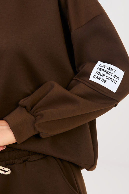 Komplekts tumši brūnas krāsas