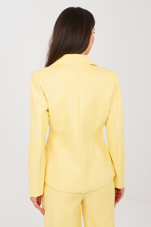 Gaiši dzeltens žakete