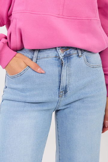 Gaiši zili džinsu džinsi 2