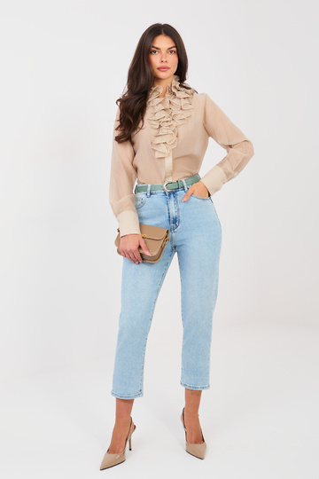 Džinsa bikses zilas