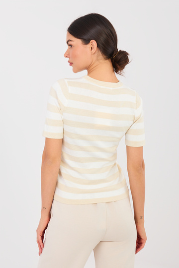 Džemperis gaiši smilškrāsas 2