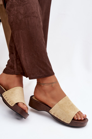 sieviešu čības Ze Zelta krāsasmi  Dzelteni Ferinna