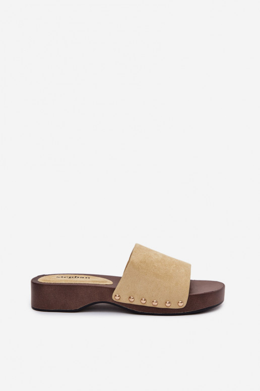 sieviešu čības Ze Zelta krāsasmi  Dzelteni Ferinna