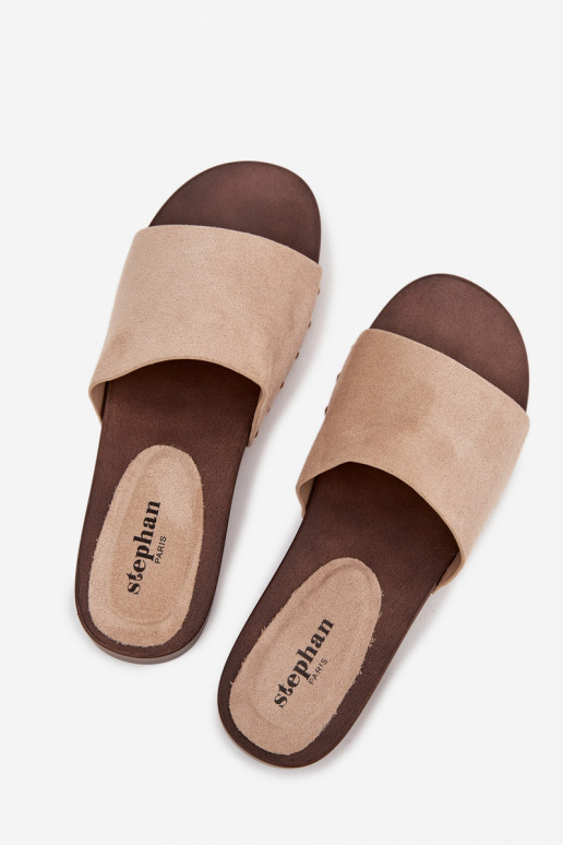 sieviešu čības Ze Zelta krāsasmi  smilšu krāsas Ferinna