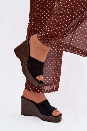 sieviešu čības  Melns Ravelia