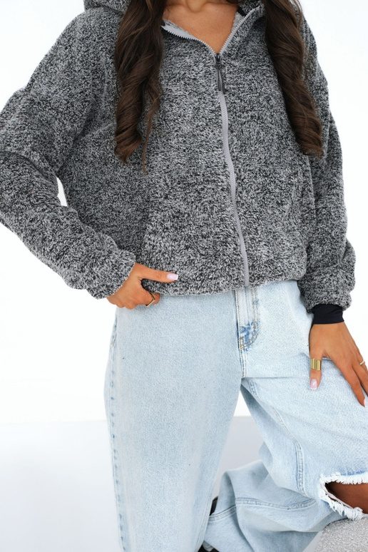 Tumši pelēka blūzons