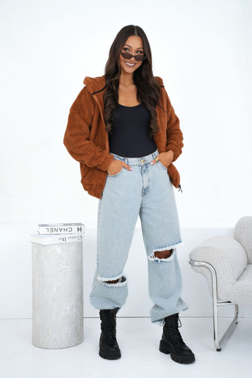 Blūze CS gaiši brūna 2