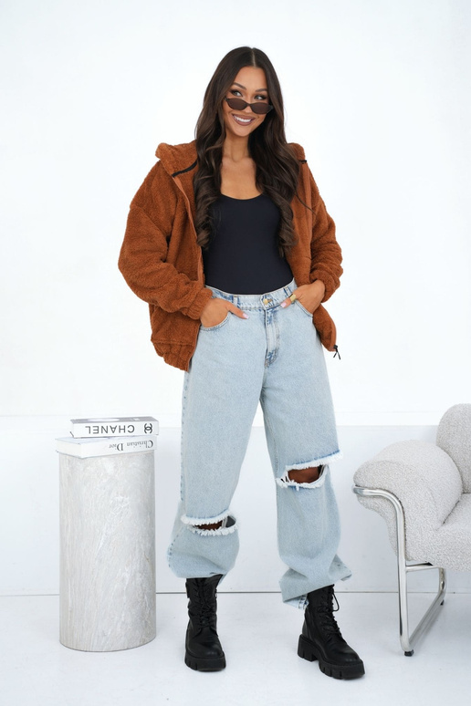 Blūze CS gaiši brūna