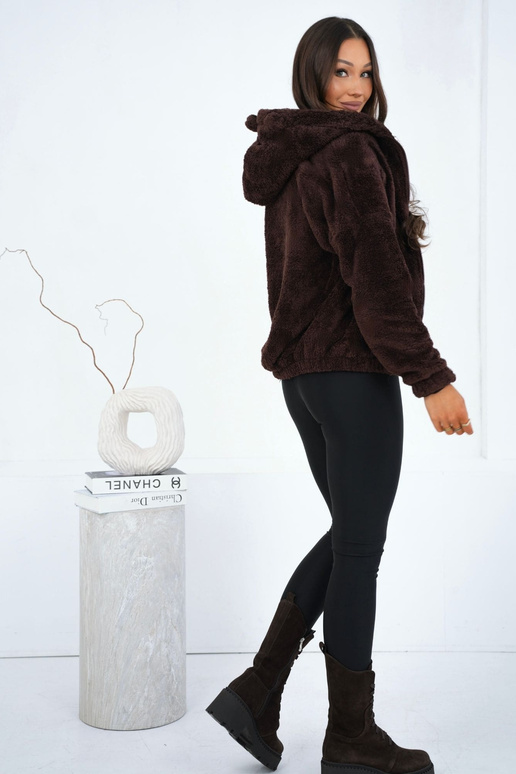 Tumši brūns blūzons