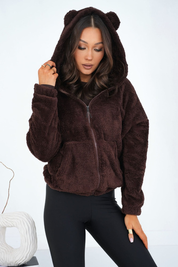 Tumši brūns blūzons 2