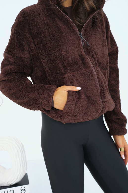 Tumši brūns blūzons