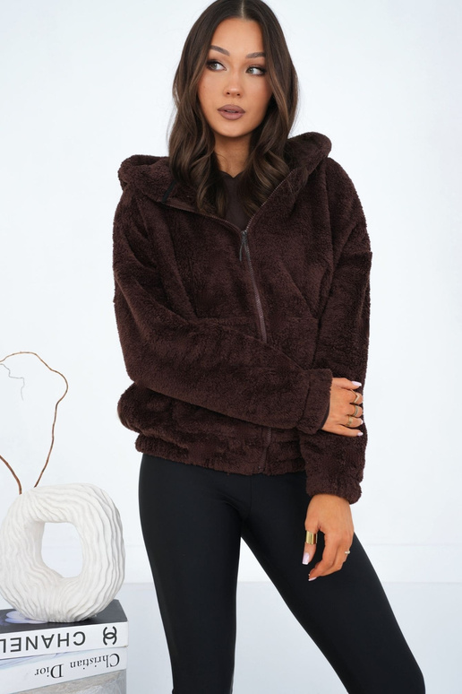 Tumši brūns blūzons