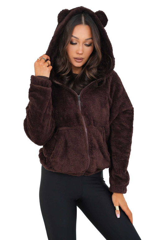 Tumši brūns blūzons