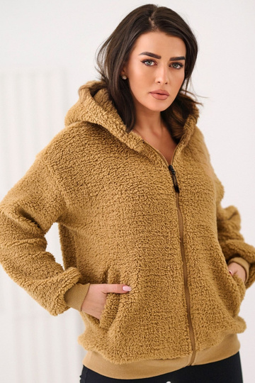 Kamieļa krāsas blūzons