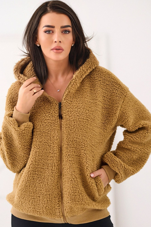 Kamieļa krāsas blūzons