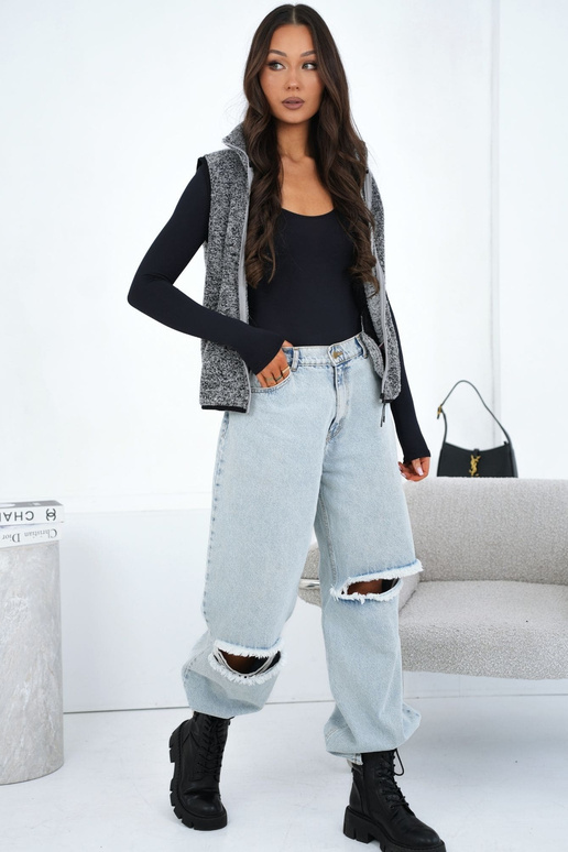 Veste tumši pelēka