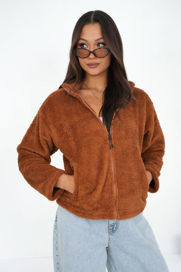 Brūna blūzonsveida blūze