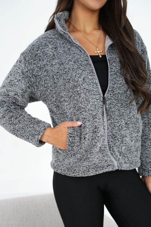 Tumši pelēks blūzons