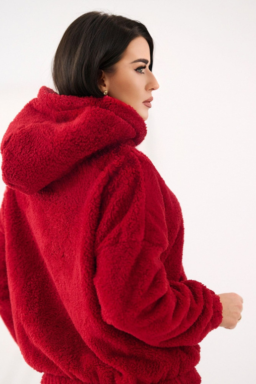 Tumši sarkans džemperis