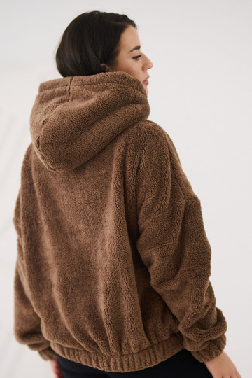 Tumši smilškrāsas džemperis